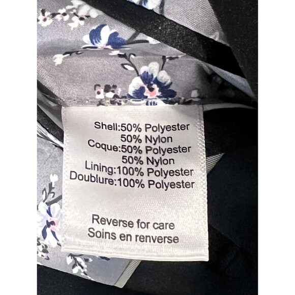 Paisley & Gray Men's Slim Fit Blue Floral Suit Blazer Tuxedo Jacket Size 38R - Picture 15 of 16